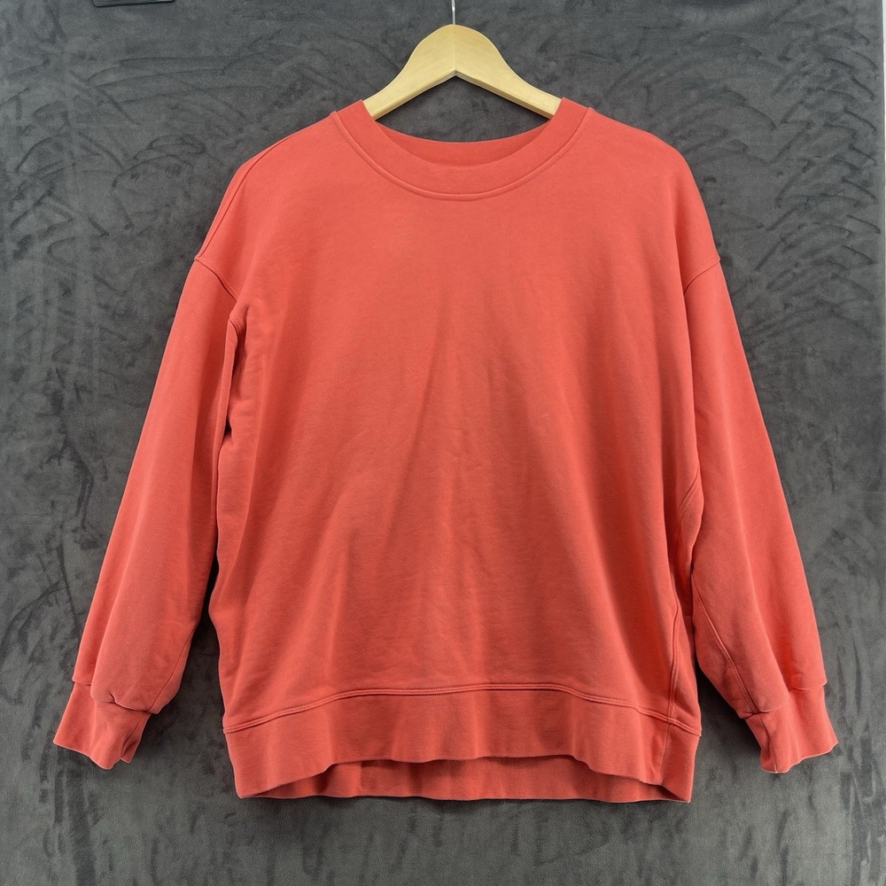 Lululemon Coral Crewneck Sweatshirt | Relaxed Fit | Size L